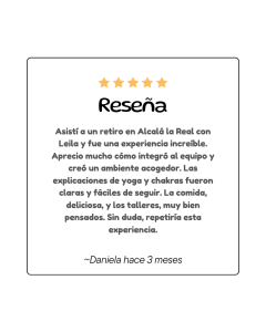 reseñas retiros leila garcia