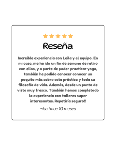 reseñas retiros leila garcia