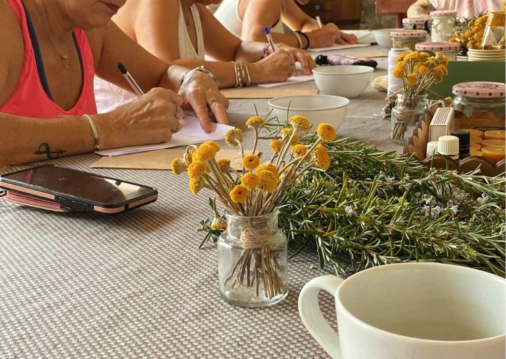 taller de inciensos, sahumerios y rituales
