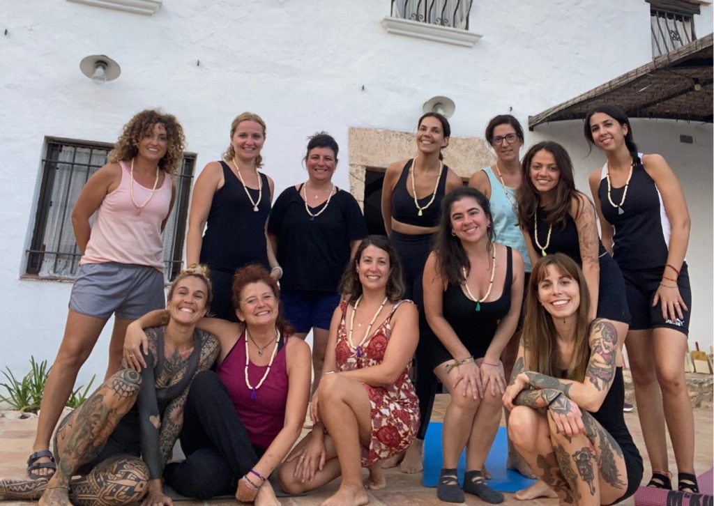 grupo de yoga