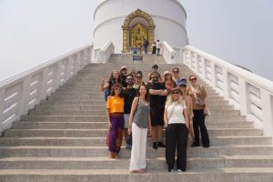 templo budista en Pokhara